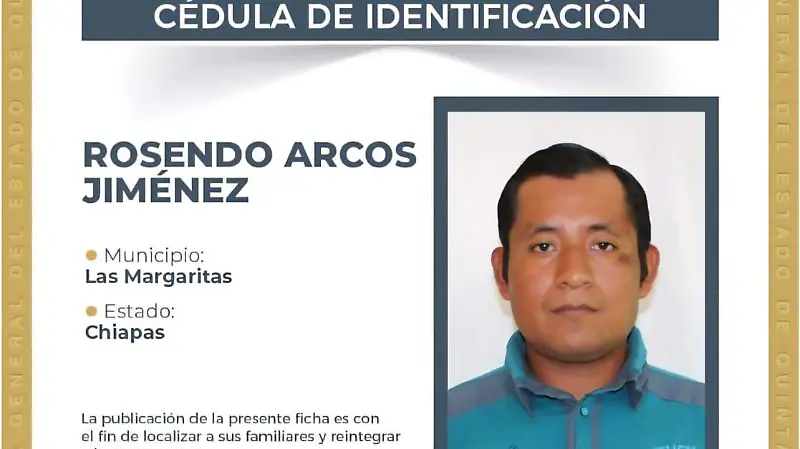 Cédula de ID ROSENDO